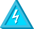 Blue Electrical Problems Icon